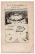 1702 Manesson Mallet, Entrance to Versailles Palace Paris, Antique Print