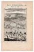 1702 Manesson Mallet, Grape Vines, Vinyard above Saint-Cloud Paris, France, Antique Print. Plate LX 