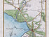 Close-up of the 1783 Taylor & Skinner Ireland road map showing Lough Neagh, Antrim, Killead and nearby roads and estates.
