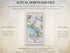 Digital download guide for the 1783 Antrim, Randalstown, Kells, Connor and Grange Ireland road map showing JPG dimensions and printing information.
