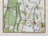 Close-up of the 1783 Taylor & Skinner Ireland road map showing Ballymena, Gracehill, Galgorm and nearby roads, rivers and estates.