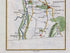 Close-up of the 1783 Taylor & Skinner Ireland road map showing Ballymoney, Finvoy, Brewillan and the River Bann.