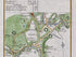 Close-up of the 1783 Taylor & Skinner Ireland road map showing Waringstown, Donaghcloney, Gilford and surrounding estates and roads.