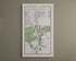 Complete 1783 Taylor & Skinner Banbridge, Gilford, Waringstown and Loughbrickland Ireland road map displayed against a plain neutral wall.