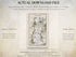 Digital download guide for the 1783 Belfast, Lisburn, Banbridge and Hillsborough road map showing JPG dimensions and printing information.