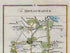 Close-up of the 1783 Taylor & Skinner road map showing Stabannon, Drumcar, Coolistown, Dunleer and nearby roads in County Louth