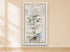 1783 Taylor & Skinner Dublin, Swords and Donaghadee Ireland road map displayed on a light cream wall.