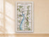1783 Taylor & Skinner Dundalk, Newry, Castlebellingham and Dromiskin Ireland road map displayed on a light cream wall.