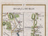 Close-up of the 1783 Taylor & Skinner road map showing Jonesborough, Ravensdale, Ballintaggart, Donoughmore Church and nearby roads.
