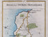Close-up of the 1783 Taylor & Skinner Ireland road map showing Donaghadee, Bangor, Portaferry Road and the County Down coast.