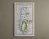 Complete 1783 Taylor & Skinner Holywood, Bangor, Newtownards and Donaghadee Ireland road map displayed against a plain neutral wall.