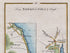 Close-up of the 1783 Taylor & Skinner Ireland road map showing Annalong, Clough and surrounding roads in County Down.