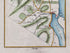 Close-up of the 1783 Taylor & Skinner Ireland road map showing Larne, Glynn, Lough Larne and the surrounding coastal road network.