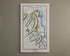 Complete 1783 Taylor & Skinner Larne, Glenarm, Ballygally and Glynn Ireland road map displayed against a plain neutral wall.