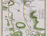 Close-up of the 1783 Taylor & Skinner Ireland road map showing Light Mile Bridge, Glenville, Rostrevor Road and the surrounding countryside.