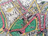 1937 Coronation Route King George 6th London Pictorial Map by Claude Atkinson 7