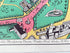 1937 Coronation Route King George 6th London Pictorial Map by Claude Atkinson 12