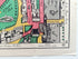 1937 Coronation Route King George 6th London Pictorial Map by Claude Atkinson 13