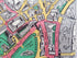 1937 Coronation Route King George 6th London Pictorial Map by Claude Atkinson 14