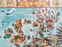 1952 Europa Pictorial Map of Europe by Joop Geesink KLM Royal Dutch Airlines 2