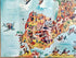 1952 Europa Pictorial Map of Europe by Joop Geesink KLM Royal Dutch Airlines 6