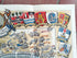 1953 Historic Queen Elizabeth II Royal Coronation Route London Pictorial Map 6