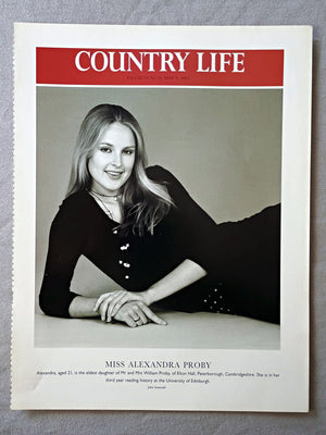 Miss Alexandra Proby - Alexandra, aged 21, is the eldest daughter of Mr and Mrs William Proby, of Elton Hall, Peterborough, Cambridgeshire. She is in her third year reading history at the University of Edinburgh