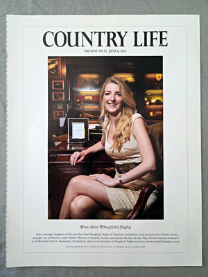 Miss Alice Wingfield Digby - Alice, younger daughter of Mr and Mrs Toby Wingfield Digby of Glenlivet, Banffshire, is to be married to Harry Sevier, younger son of Patricia, Lady Walker-Okeover of Stowell, Dorset, and the late Mr Roy Sevier. They will be married on June 9 at St Martin's Church, Osmaston, Derbyshire. Alice is the founder of Wingfield Digby Interiors.
