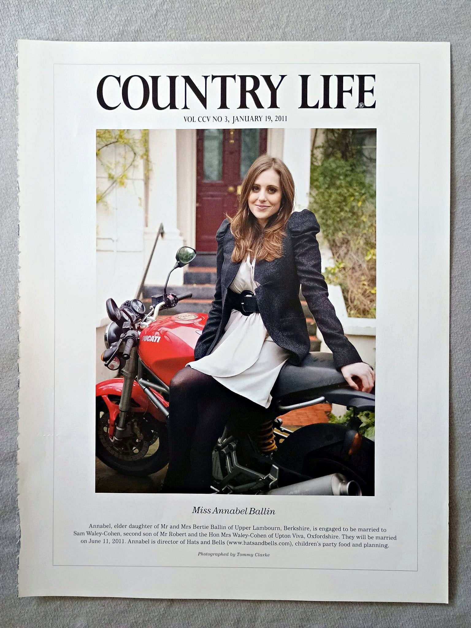 Miss Annabel Ballin - Annabel, elder daughter of Mr and Mrs Bertie Ballin of Upper Lambourn, Berkshire, is engaged to be married to Sam Waley-Cohen, second son of Mr Robert and the Hon Mrs Waley-Cohen of Upton Viva, Oxfordshire. They will be married on June 11, 2011. Annabel is director of Hats and Bells, children's party food and planning.