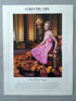 Miss Audrey Wiggin, daughter of Sir Jerry Wiggin, and of Mrs Timothy Dale Harris, is to be married to Major Miles Mitchell, The Royal Dragoon Guards, younger son of the late Mr Henry Mitchell, and of Mrs Mitchell. Audrey, who works in the City, is shown here in Goldsmiths' Hall, where her wedding reception will be held: her father is Prime Warden. Audrey's mother also appeared on the Frontispiece on her engagement, on July 16, 1964.