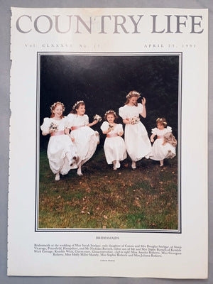 Miss Amelia Roberts, Miss Georgina Roberts, Miss Molly Miller Mundy, Miss Sophie Roberts and Miss Juliana Roberts