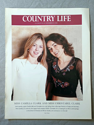 Miss Camilla Clark and Miss Christabel Clark - Until recently, sisters Camilla (left) and Christabel ran a stall selling olives at Borough Market on Fridays and Saturdays. Now Camilla, 27, works for the organic food company O2GO. Christabel, 29, is studying for an MA in anthropology at the School of Oriental and African Studies, and continues to run the stall