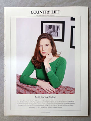 Miss Carina Bolton, elder daughter of the late Mr Nicholas Bolton and the Hon Mrs Lavinia Bolton, is to be married to Viscount Slane, elder son of the Earl of Mount Charles, and Juliet, Countess of Mount Charles. Having completed her Masters in Environmental Technology at Imperial College, Carina is starting her thesis on renewable energy solutions for the Slane Castle Estate, including bioenergy systems.