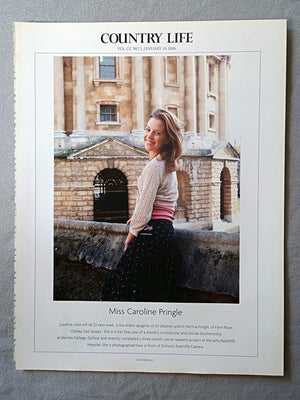 Miss Caroline Pringle - Caroline, who will be 22 next week, is the eldest daughter of Dr Stephen and Dr Patricia Pringle, of Farm Place, Chailey, East Sussex. She is in her final year of a master's in molecular and cellular biochemistry at Merton College, Oxford, and recently completed a three-month cancer research project at the John Radcliffe Hospital. She is photographed here in front of Oxford's Radcliffe Camera.