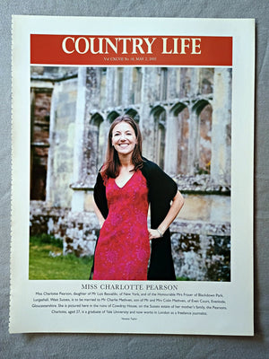 Miss Charlotte Pearson, daughter of Mr Luis Basualdo, of New York, and of the Honourable Mrs Fraser of Blackdown Park, Lurgashall, West Sussex, is to be married to Mr Charlie Methven, son of Mr and Mrs Colin Methven, of Even Court, Evenlode, Gloucestershire. She is pictured here in the ruins of Cowdray House, on the Sussex estate of her mother's family, the Pearsons. Charlotte, aged 27, is a graduate of Yale University and now works in London as a freelance journalist