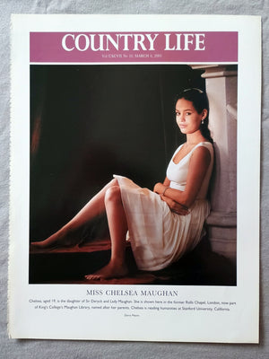 Miss Chelsea Maughan - Chelsea, aged 19, is the daughter of Sir Deryck and Lady Maughan. She is shown here in the former Rolls Chapel, London, now part of King's College's Maughan Library, named after her parents. Chelsea is reading humanities at Stanford University, California