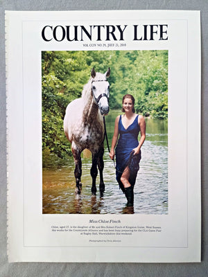 Miss Chloe Finch - Chloe, aged 27, is the daughter of Mr and Mrs Robert Finch of Kingston Gorse, West Sussex. She works for the Countryside Alliance and has been busy preparing for the CLA Game Fair at Ragley Hall, Warwickshire this weekend.