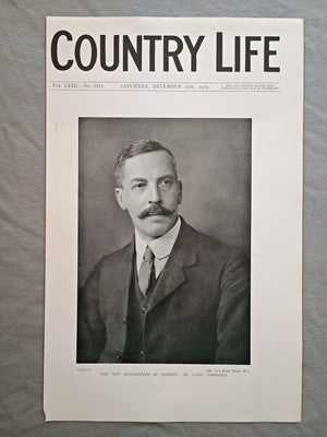 Dr. Cyril Norwood Country Life Magazine Portrait, Frontispiece, December 19 1925. LVIII No. 1511

The featured frontispiece this week is a portrait of Dr. Cyril Norwood