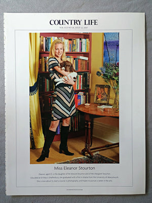 Miss Eleanor Stourton - Eleanor, aged 23, is the daughter of Mr Edward Stourton and of Mrs Margaret Stourton. Educated at St Mary's Shaftesbury, she graduated with a first in drama from the University of Aberystwyth. She is now about to start a course in photography, and hopes to pursue a career in the arts.