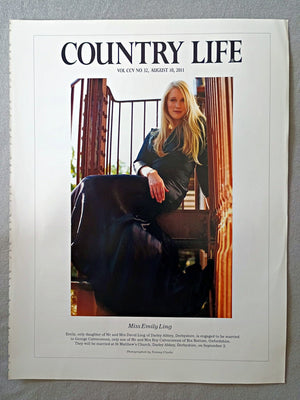 Miss Emily Ling - Emily, only daughter of Mr and Mrs David Ling of Darley Abbey, Derbyshire, is engaged to be married to George Calvocoressi, only son of Mr and Mrs Roy Calvocoressi of Bix Bottom, Oxfordshire. They will be married at St Matthew's Church, Darley Abbey, Derbyshire, on September 3.