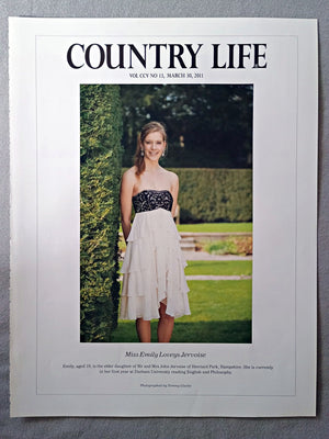 Miss Emily Loveys Jervoise - Emily, aged 19, is the elder daughter of Mr and Mrs John Jervoise of Herriard Park, Hampshire. She is currently in her first year at Durham University reading English and Philosophy.