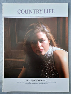 Miss Isabel Spearman - Isabel, aged 21, is the elder daughter of Mr and Mrs Lochie Spearman, of Tullybelton, Perthshire. Isabel works for Anya Hindmarch, the handbag designer