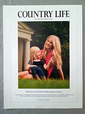 Miss Jessica Cotterell and Miss Poppy Cotterell - Jessica, aged 4, is the daughter of Harry and Katherine Cotterell and Poppy, aged 24, is the daughter of Harry Cotterell and the late Carolyn Cotterell, of Garnons, Herefordshire. Mr Cotterell is the president of the CLA.