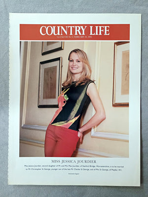 Miss Jessica Jourdier, second daughter of Mr and Mrs Max Jourdier, of Stanford Bridge, Worcestershire, is to be married to Mr Christopher St George, younger son of the late Mr Charles St George, and of Mrs St George, of Mayfair, WI.
