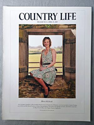 Miss Jill Scott - Jill, youngest daughter of Mr and Mrs Patrick Scott of Sopworth, Wiltshire, is to be married to James Forbes, son of Mr and Mrs David Forbes of Titley, Herefordshire. Pictured in the garden at home, Jill will be married on May 30 at St Mary the Virgin Church, Sopworth.