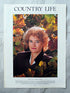 Julia Bridgwater Country Life Magazine Portrait January 20, 1994. CLXXXVIII No. 3

Miss Julia Bridgwater is the owner of Conghurst Vineyard, Hawkhurst, Kent, where from less than an acre of vines she produces, in a good year, up to 3,500 bottles of wine, made for her by a local winery. Her 1990 blush (light rosé) won a bronze International Wine Challenge award. Her 1992 offering was a lightly oaked dry white, the '93 will be an off dry blush