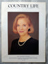 Katharine Blanford Country Life Magazine Portrait November 3, 1994. CLXXXVIII No. 44

Miss Katharine Blanford, only daughter of Mr and Mrs Michael Blanford of Windlesham, Surrey, is to be married to Captain William Lang, Royal Engineers, elder son of Mr and Mrs Andrew Lang, of Pirbright, Surrey.

I have 2 copies of this page.