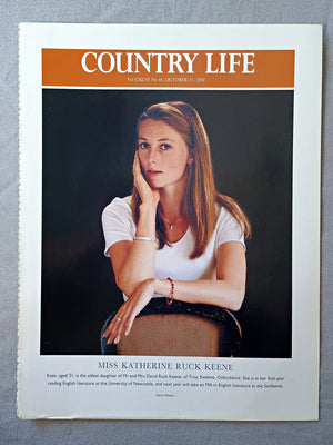 Miss Katherine Ruck Keene - Katie, aged 21, is the eldest daughter of Mr and Mrs David Ruck Keene, of Troy, Ewelme, Oxfordshire. She is in her final year reading English literature at the University of Newcastle, and next year will take an MA in English literature at the Sorbonne