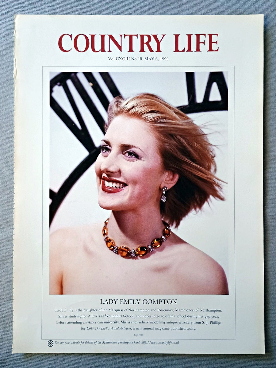 Lady Emily Compton Country Life Magazine Portrait May 6 1999 – The Old ...