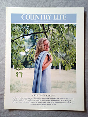 Mrs Lorne Baring - Miss Victoria Hamilton-Russell, daughter of Colonel Brian Hamilton-Russell, of Hardwick Forge, Stottesdon, Worcestershire, and of Lea, Lady Leigh, of Pimlico, SWI, was recently married to Mr Lorne Baring, elder son of Mr and Mrs Nigel Baring, of Ardington House, Oxfordshire. A reception was held at Ardington House, and the honeymoon was spent on the Amazon. Victoria is a marketing executive for a City law firm